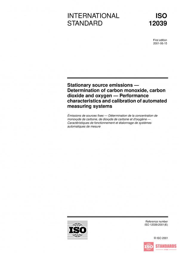 ISO 12039:2001 PDF