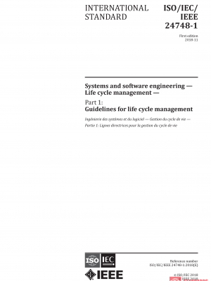 ISO/IEC/IEEE 24748-1:2018 PDF