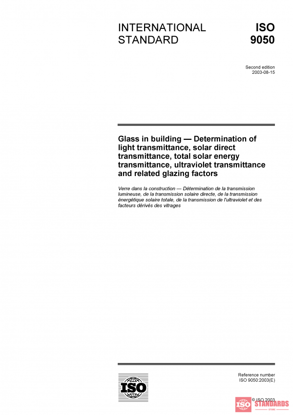 ISO 9050:2003 PDF