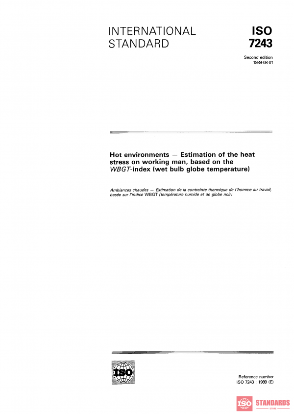 ISO 7243:1989 PDF