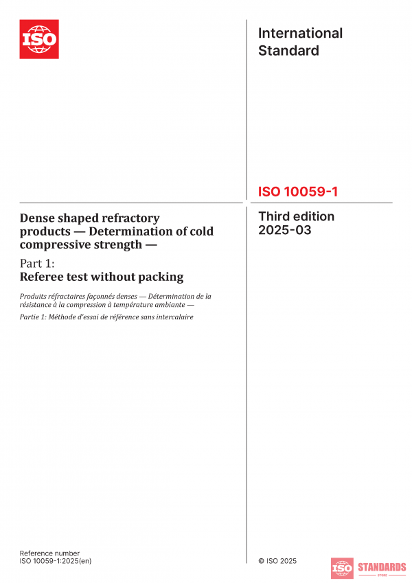 ISO 10059-1:2025 PDF