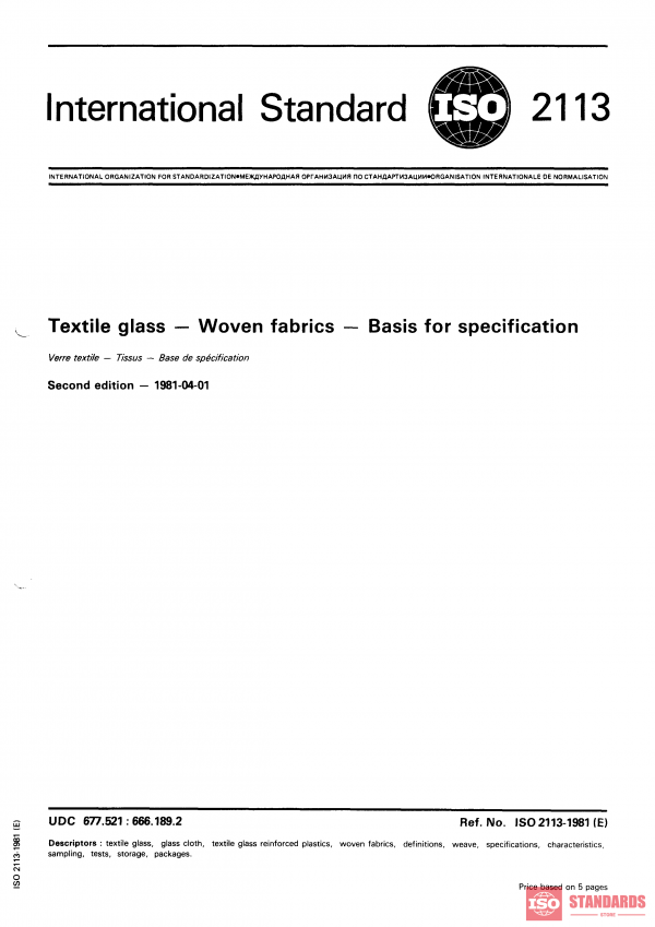 ISO 2113:1981 PDF