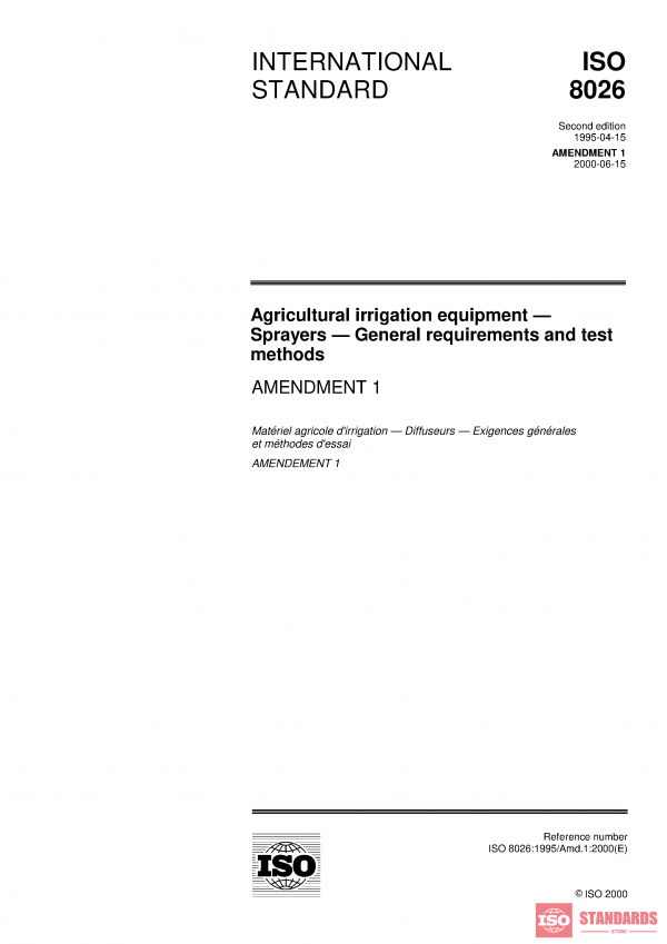 ISO 8026:1995/Amd 1:2000 PDF