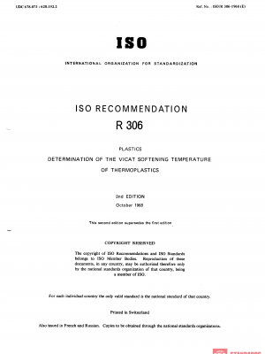 ISO/R 306:1968 PDF