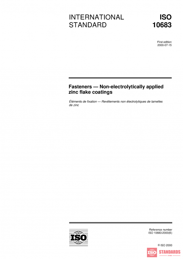 ISO 10683:2000 PDF