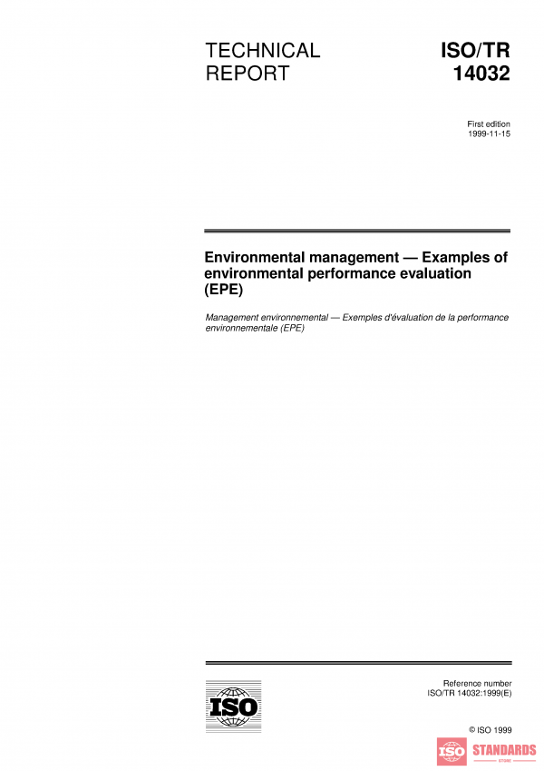 ISO/TR 14032:1999 PDF