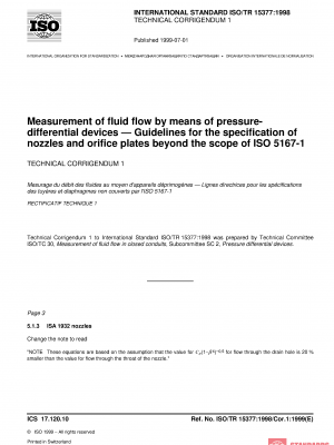ISO/TR 15377:1998/Cor 1:1999 PDF