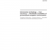 ISO/IEC TR 30109:2015 PDF