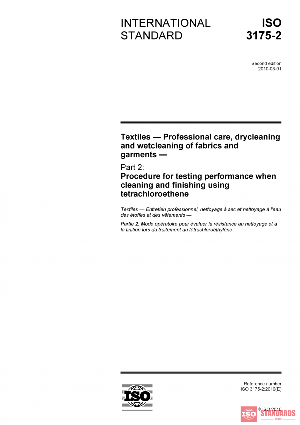 ISO 3175-2:2010 PDF