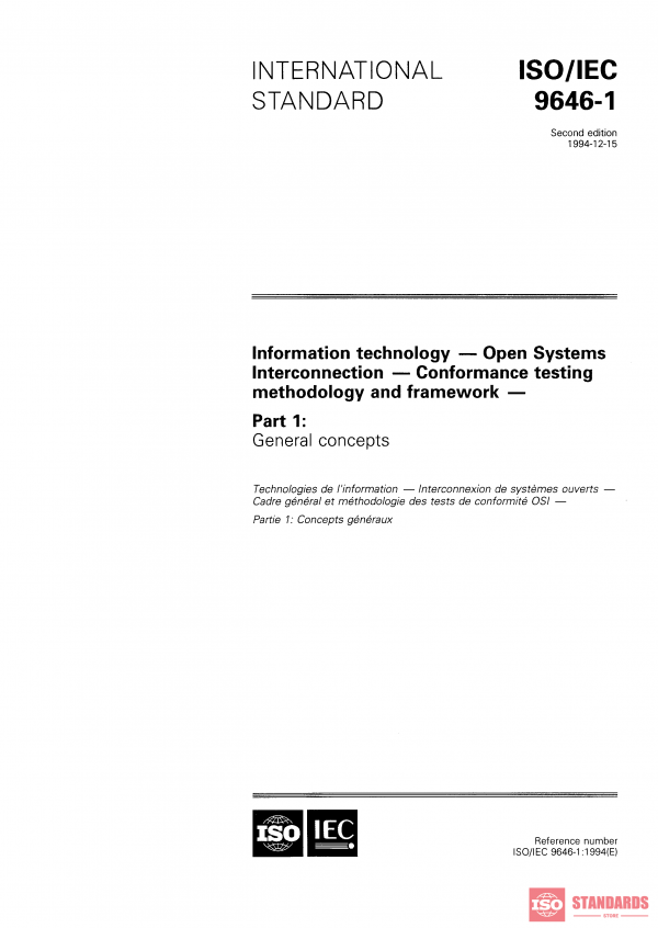 ISO/IEC 9646-1:1994 PDF
