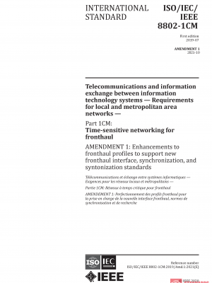 ISO/IEC/IEEE 8802-1CM:2019/AMD1:2021 PDF