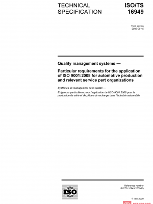 ISO/TS 16949:2009 PDF