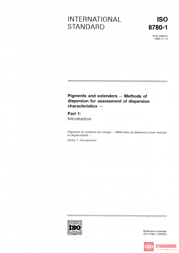 ISO 8780-1:1990 PDF