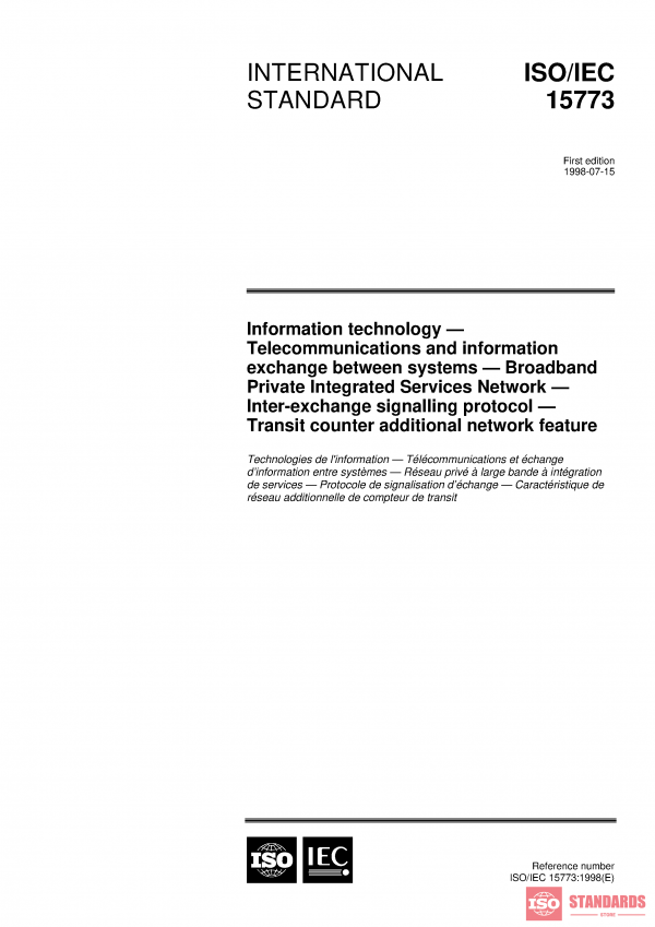 ISO/IEC 15773:1998 PDF