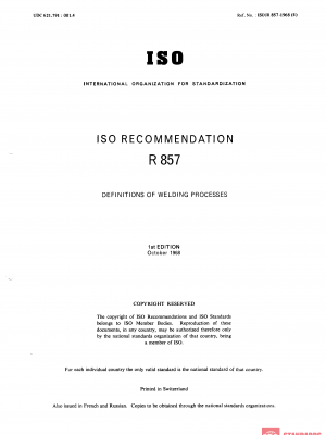 ISO/R 857:1968 PDF