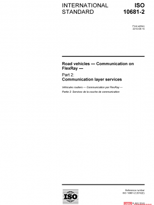 ISO 10681-2:2010 PDF