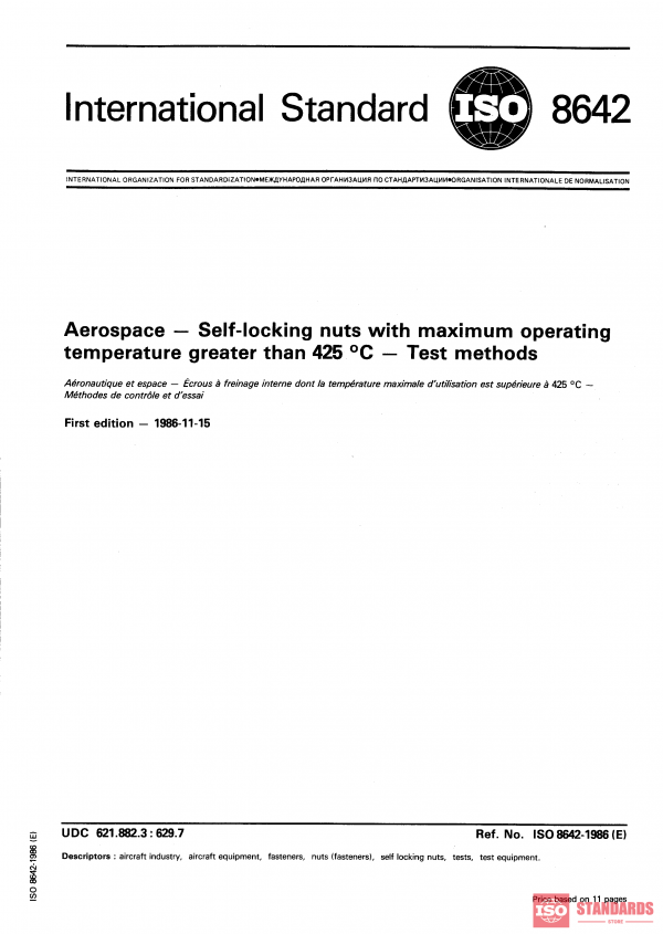 ISO 8642:1986 PDF