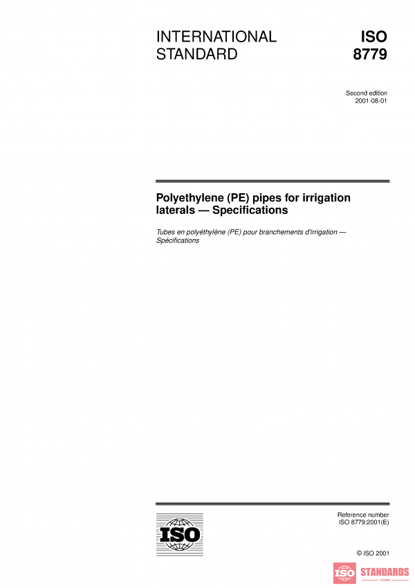 ISO 8779:2001 PDF