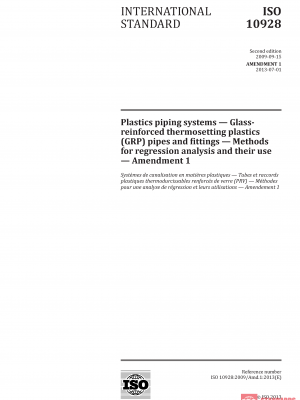 ISO 10928:2009/Amd 1:2013 PDF
