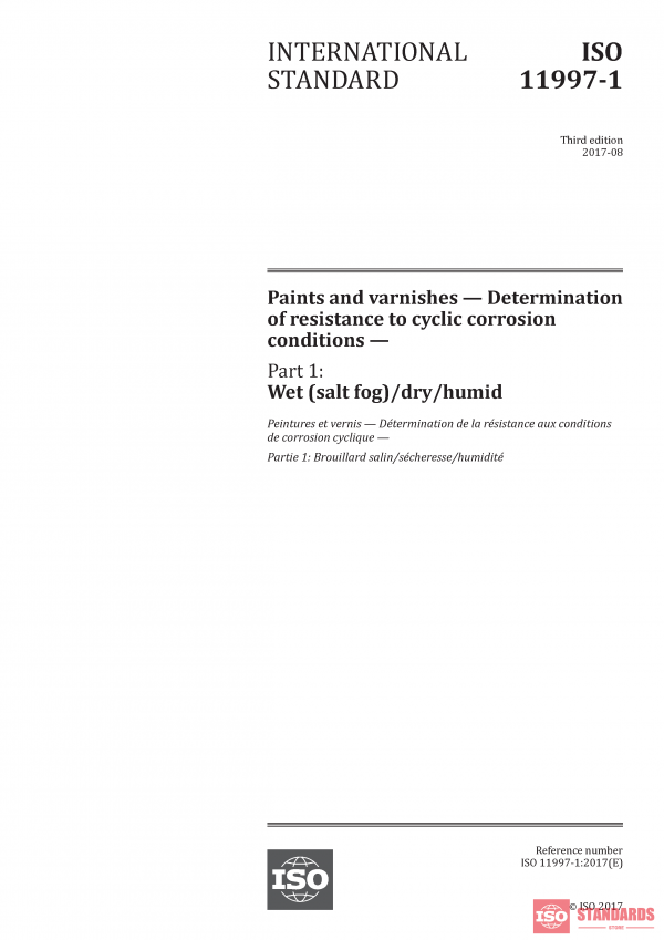 ISO 11997-1:2017 PDF