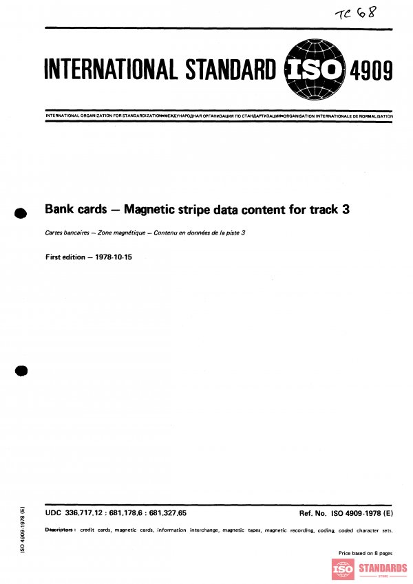 ISO 4909:1978 PDF