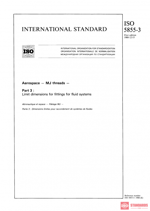 ISO 5855-3:1988 PDF