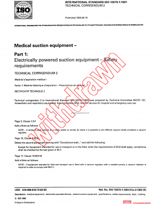 ISO 10079-1:1991/COR2:1993 PDF