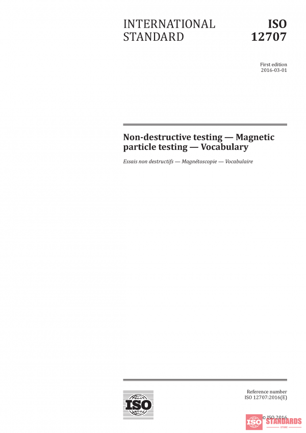 ISO 12707:2016 PDF