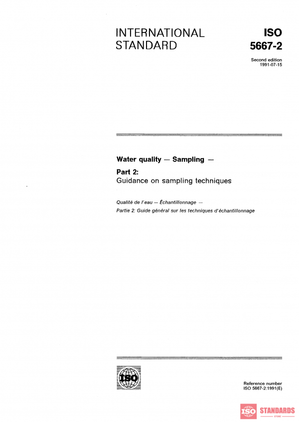 ISO 5667-2:1991 PDF