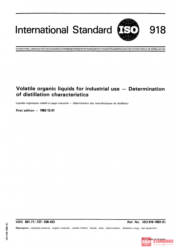 ISO 918:1983 PDF