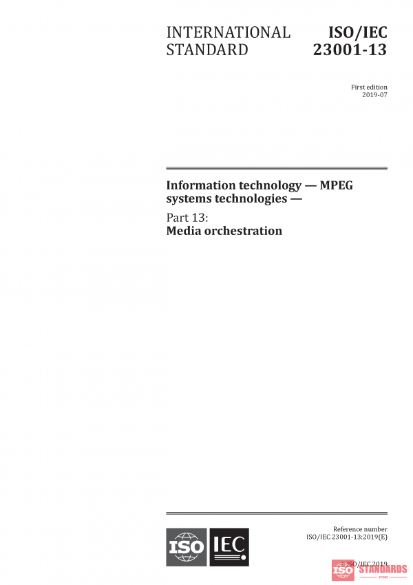ISO/IEC 23001-13:2019 PDF