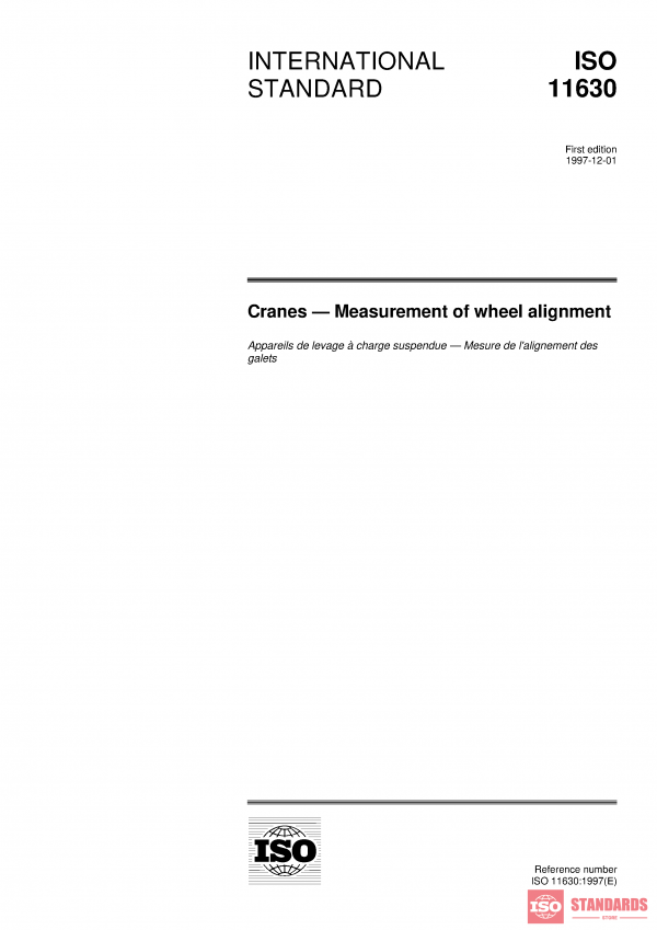 ISO 11630:1997 PDF