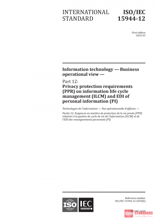 ISO/IEC 15944-12:2020 PDF