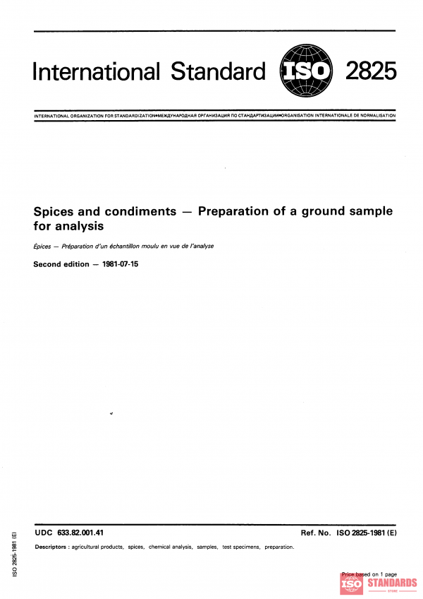 ISO 2825:1981 PDF
