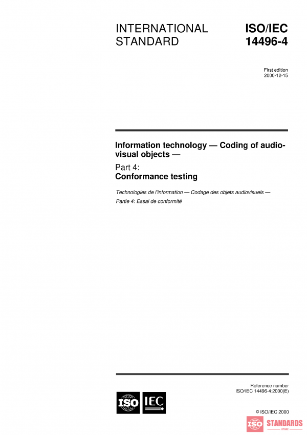 ISO/IEC 14496-4:2000 PDF