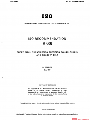 ISO/R 806:1967 PDF