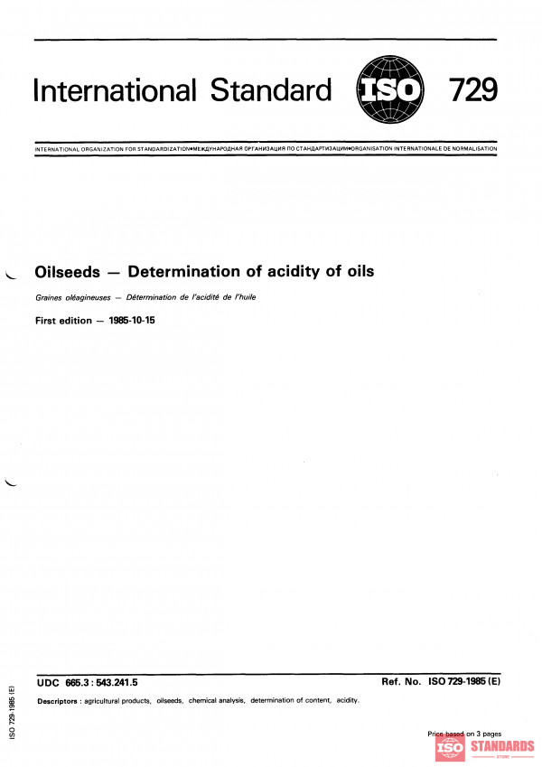 ISO 729:1985 PDF