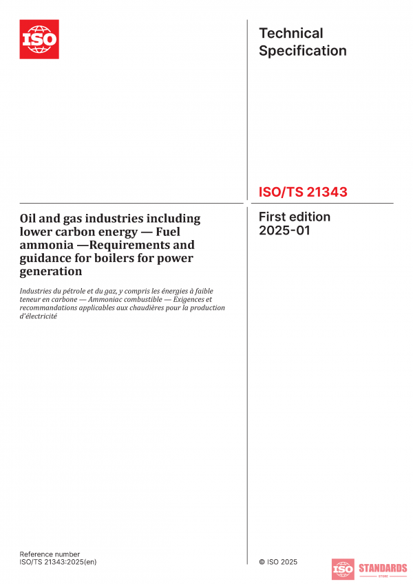 ISO/TS 21343:2025 PDF