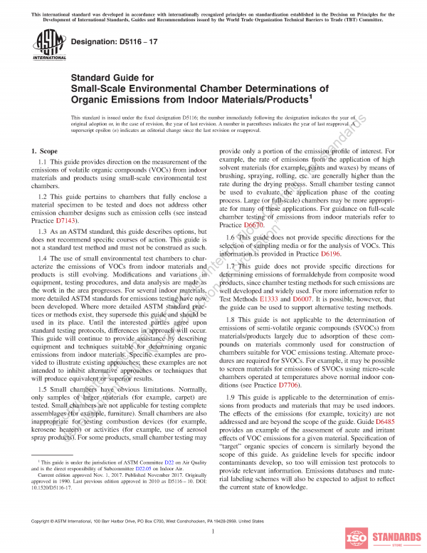 ASTM 5116 17 WG:2017 PDF
