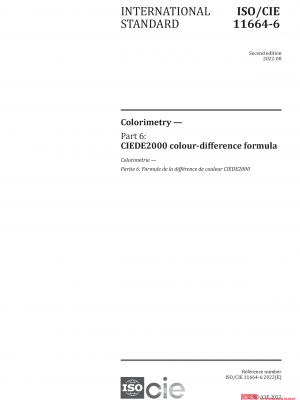 ISO/CIE 11664-6:2022 PDF
