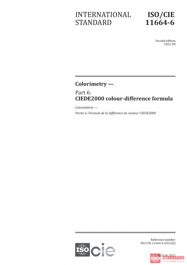 ISO/CIE 11664-6:2022 PDF