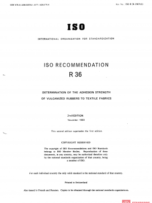ISO/R 36:1969 PDF