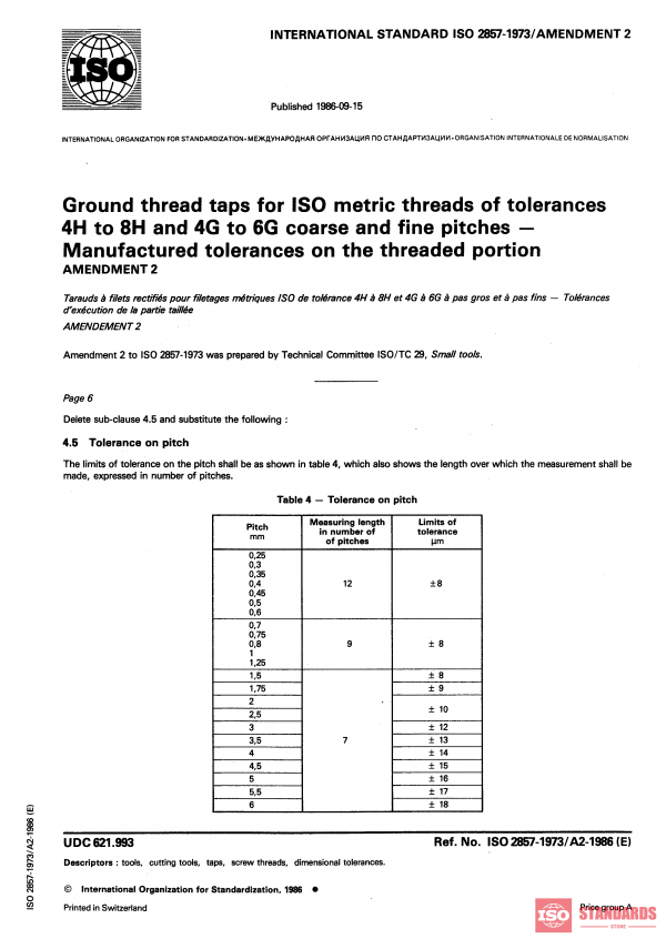 ISO 2857:1973/Amd 2:1986 PDF