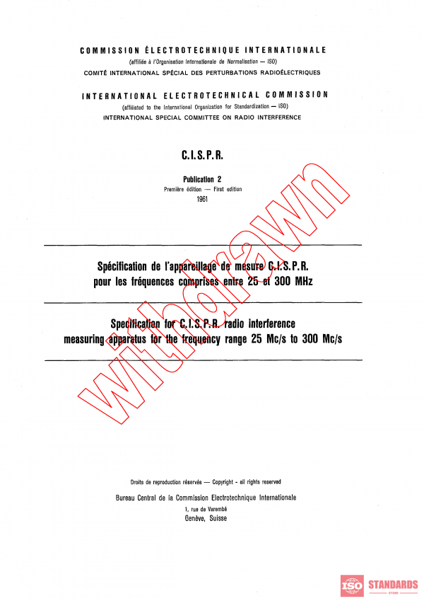 CISPR 2:1961 PDF