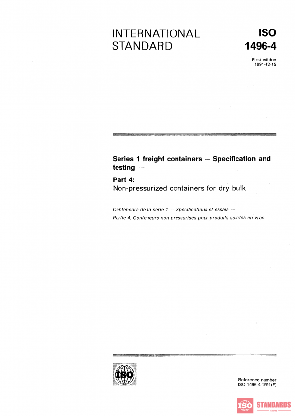 ISO 1496-4:1991 PDF