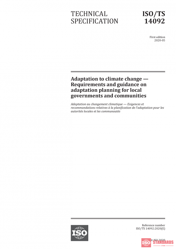ISO/TS 14092:2020 PDF