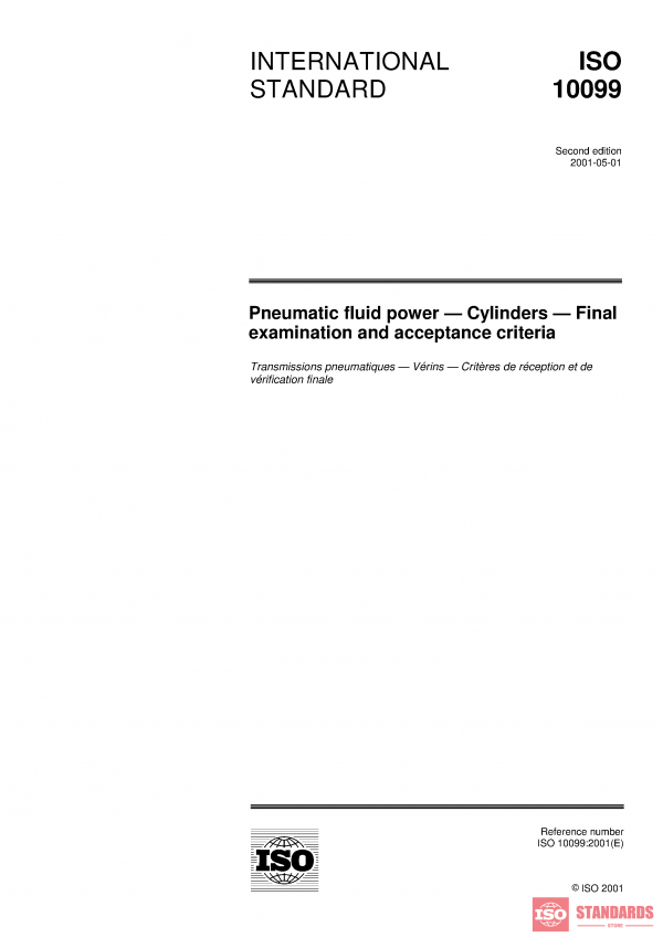 ISO 10099:2001 PDF