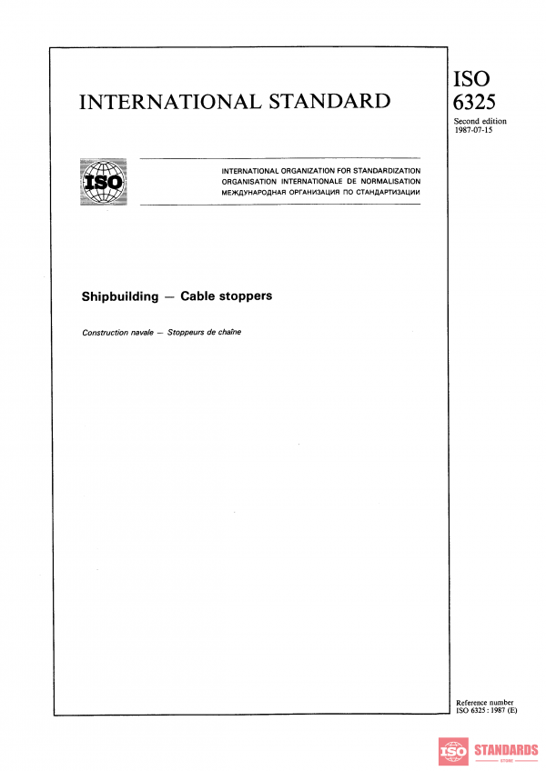 ISO 6325:1987 PDF