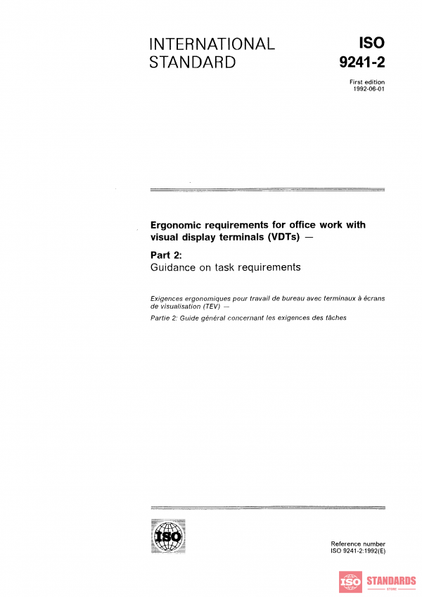 ISO 9241-2:1992 PDF