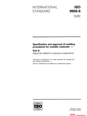 ISO 9956-6:1995 PDF